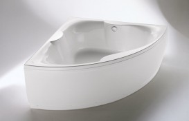 Ванна акриловая угловая встраиваемая Kolpa-San Largo 150x150 см белый 739160