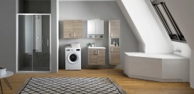 Ванна акриловая угловая встраиваемая Kolpa-San Evelin 120х120 см белый 593380