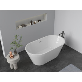 Ванна акрилова Vivia Filicia 168х80 см окремостояча білий А0056289