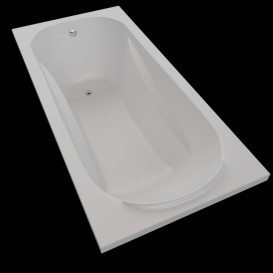 Ванна акрилова Volle Fiesta 150х70 прямокутна білий TS-1570435