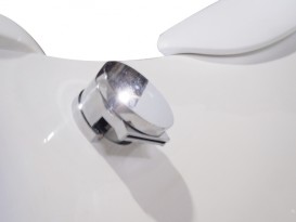 Ванна акриловая Volle угловая гидромассажная 150х150 см белый 12-88-103А