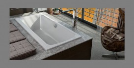 Ванна акриловая встраиваемая прямоугольная Kolpa-San Bell E2 190x90 см белый 596060