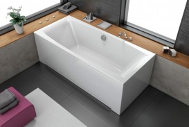 Ванна акрилова вбудована прямокутна Kolpa-San Aida 170x75 см білий 993290