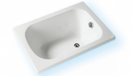 Ванна акриловая встраиваемая прямоугольная Kolpa-San Mini 100x70 см белый 945547