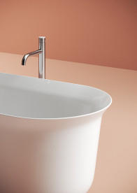 Ванна Artceram Petite 140x70 см штучний камінь LivingTec® білий ACW005 01