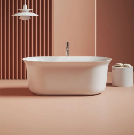 Ванна Artceram Petite 140x70 см искусственный камень LivingTec® белый ACW005 01