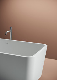 Ванна Artceram Square 180x80 см штучний камінь LivingTec® білий ACW004 01