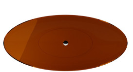 Ванна Besco Axya 180х80 см с сифоном клик-клак хром ResiCast Earth Rust #WAA-180-ERC