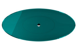 Ванна Besco Axya 180х80 см с сифоном клик-клак хром ResiCast Ocean Breeze #WAA-180-OBC