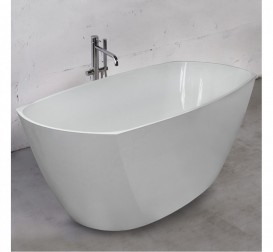 Ванна мраморная отдельностоящая Буль-Буль Albert 175х77х64 белая 10175001
