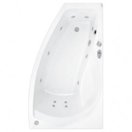 Ванна гідромасажна акрилова PoolSpa Nicole 150х90 R правая система Smart 1 білий PHANU10ST1C0000