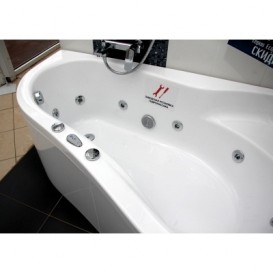 Ванна гідромасажна акрилова PoolSpa Leda 150х100 R права система Smart 1 білий PHAE410ST1C0000