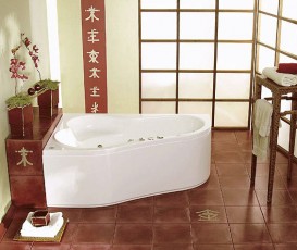 Ванна гидромассажная акриловая PoolSpa Leda 160х100 L левая система Economy 1 белый PHAH410SO1C0000