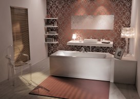 Ванна гідромасажна акрилова прямокутна Roca Linea Effects Gold 160х70 см білий A24T023000