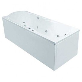 Ванна гидромассажная акриловая прямоугольная PoolSpa Muza 150х70 система Smart 1 белый PHPD510ST1C0000