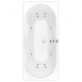 Ванна гидромассажная акриловая прямоугольная PoolSpa Gemini 170х80 система Economy 1 белый PHPD810SO1C0000