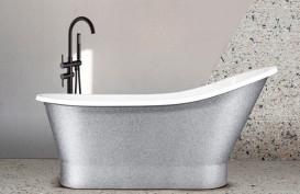 Ванна зі штучного каменю Besco Gloria 160х68 см із сифоном клік-клак хром Mineral DuraBe срібло/білий #WMD-160-GLS
