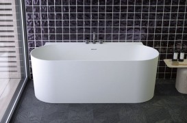 Ванна з штучного каменю Knief Coast K-Stone 168х75 см білий матовий 60071001