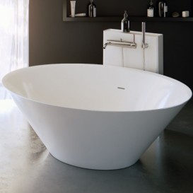 Ванна из искусственного камня Marmorin Spot круглая 245 л белый P_W_535_01_1500