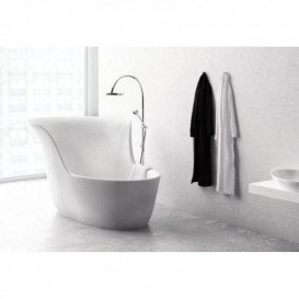 Ванна из искусственного камня Marmorin Jena 190х115,5 см отдельностоящая белый P 540 188 020 010