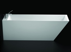 Ванна з штучного каменю Marmorin Tebe II 180,5х73,2 см окремостояча білий P 531 180 020 010