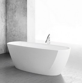 Ванна з штучного каменю Marmorin Isar 175х78 см окремостояча білий P 599 170 020 010