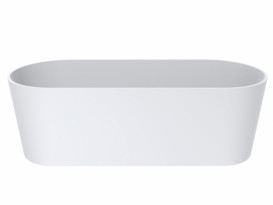 Ванна из искусственного камня Miraggio Providence 170х70 см Mirasoft Technology белый матовый 0001127