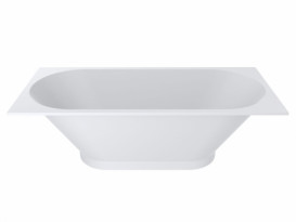 Ванна из искусственного камня Miraggio Tasmania 180х80 см Mirasoft Technology белый матовый 0001128