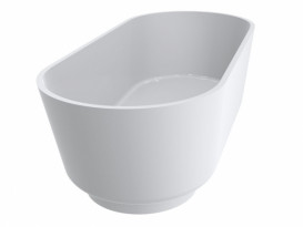 Ванна зі штучного каменю Miraggio Siena 180х80 см Miramarble білий 0000936