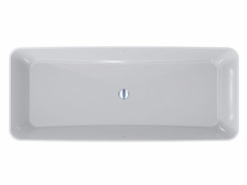 Ванна із штучного каменю Miraggio Bonita 180х75,5 см Miramarble білий 0000265