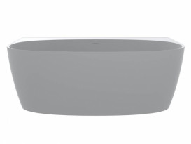 Ванна из искусственного камня Miraggio Anna 160х85 см Mirasoft Technology белый 0001640