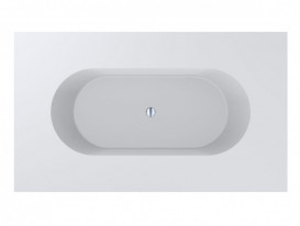 Ванна із штучного каменю Miraggio Layla 240x140 см литий мармур Mirasoft білий 69125670