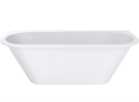 Ванна из искусственного камня Miraggio Albenia 170x70 см Mirasoft Technology белый 0002413