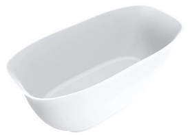 Ванна зі штучного каменю Miraggio Santorini 164,5x80,5 см Mirasoft Technology білий 0002409