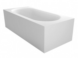 Ванна из искусственного камня Riho Madrid 180х86 см белый матовый BS4000500000000