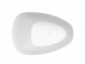 Ванна из искусственного камня Riho Toledo 158х110 см белый матовый BS5500500000000