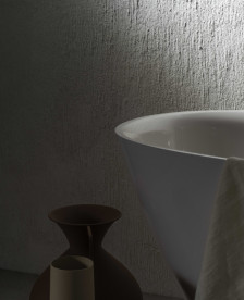 Ванна из искусственного камня Roca Ariane 180х80 см Stonex белый/черный A2486690K0