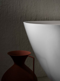 Ванна из искусственного камня Roca Ariane 180х80 см отдельно стоящая Stonex® белый A248669000