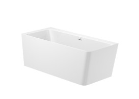 Ванна из искусственного камня Roca Ona 160x70 см угловая левая Stonex белый A248629000