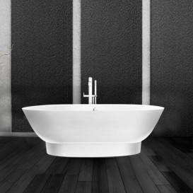 Ванна из искусственного камня Rock Design Мона 182x100 белый 1M182100