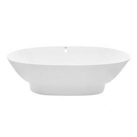 Ванна з штучного каменю Rock Design Гармонія 182х90 білий 1G182090