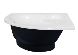 Ванна з штучного каменю Rock Design Симетрія 145х145 білий 1SM145145