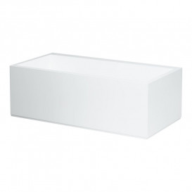 Ванна Laufen Kartell 170х86 см угловая левая с панелью с подсветкой перелива искусственный камень Sentec solid surface белый H2243360006161