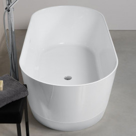 Ванна Laufen Pro 165х75 см искусственный камень Marbond белый H2399520000001