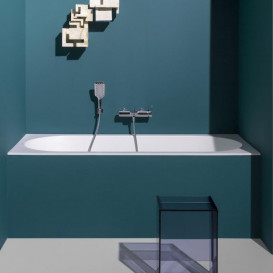 Ванна Laufen Pro 170х75 см встраиваемая искусственный камень Marbond белый H2429500000001