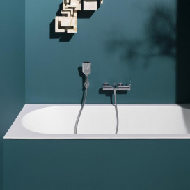 Ванна Laufen Pro 180х80 см встраиваемая искусственный камень Marbond белый H2409500000001