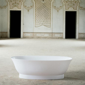 Ванна Laufen The New Classic 190х90 см искусственный камень Sentec solid surface белый H2208520000001