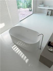 Ванна овальная Kerasan G&M свободностоящая 160х80 белая 743301