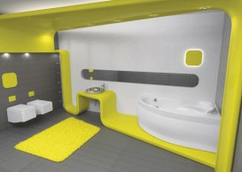 	Ванна аеро- та гідромасажна акрилова PoolSpa Europa 170х115 R права система Economy 2 білий PHAD110SO2C0000