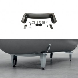 Ванна стальная Koller Pool Liberty прямоугольная 160х70 см с ножками белый B60C2200E+APMROS100